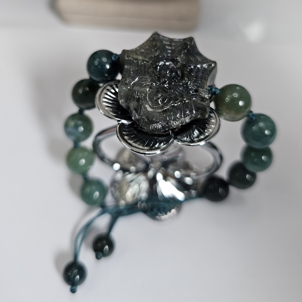 Natural Stones Slider Bracelet